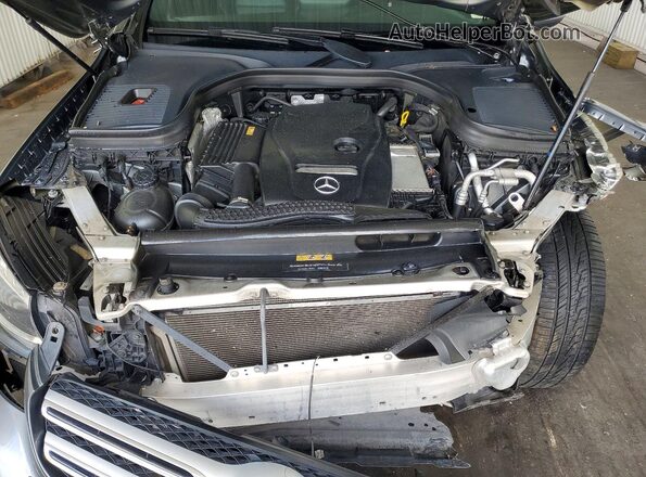 WDC0G4KB2HF144413 2017 MERCEDES-BENZ GLC-CLASS Gray Vista del compartimento del motor