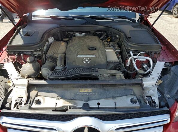 WDC0G4KB2HF198911 2017 MERCEDES-BENZ GLC-CLASS Red Widok komory silnika