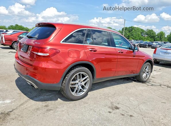 WDC0G4KB2HF198911 2017 MERCEDES-BENZ GLC-CLASS Red Tył prawy