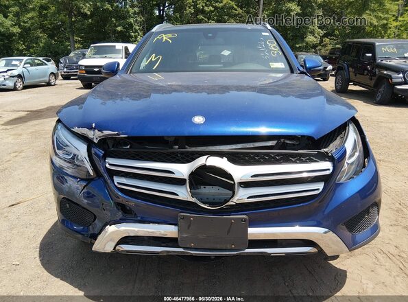 WDC0G4KB2HF242843 2017 MERCEDES-BENZ GLC 300 Blue Вид спереду
