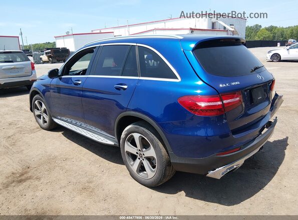WDC0G4KB2HF242843 2017 MERCEDES-BENZ GLC 300 Blue Задня ліва чверть