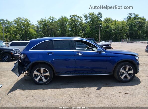 WDC0G4KB2HF242843 2017 MERCEDES-BENZ GLC 300 Blue Вид задньої частини салону