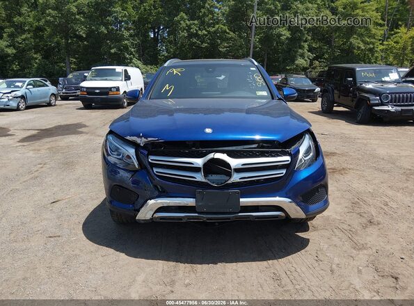 WDC0G4KB2HF242843 2017 MERCEDES-BENZ GLC 300 Blue Вид щитка приладів