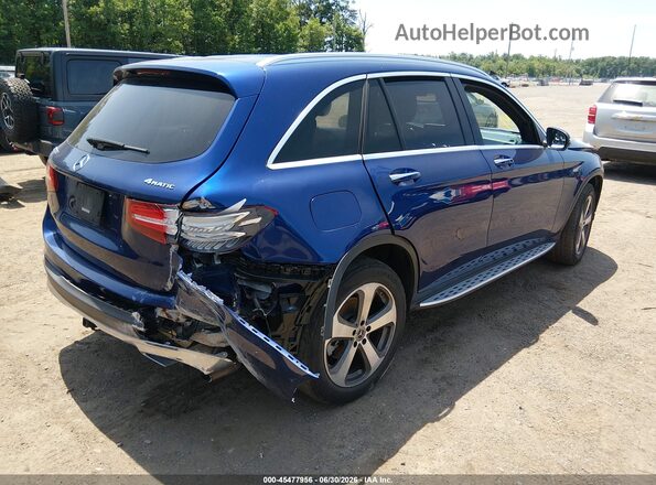 WDC0G4KB2HF242843 2017 MERCEDES-BENZ GLC 300 Blue Задня права чверть