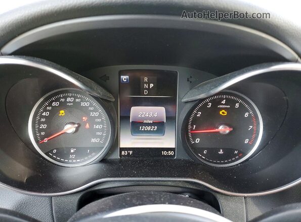 WDC0G4KB2JV022954 2018 MERCEDES-BENZ GLC-CLASS Black Instrument cluster view