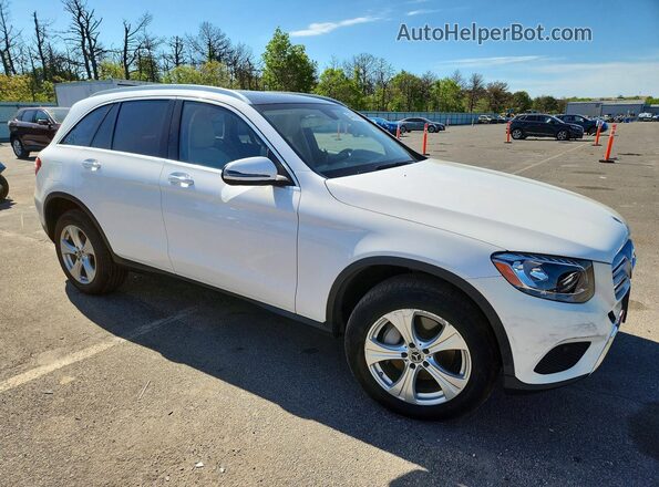 WDC0G4KB2JV050205 2018 MERCEDES-BENZ GLC-CLASS Белый Передняя правая четверть