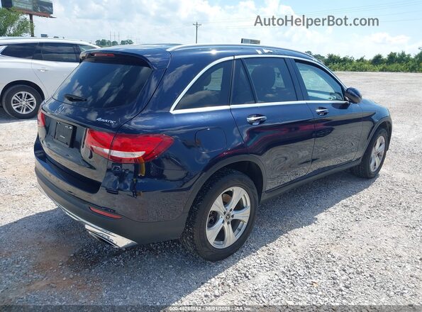 WDC0G4KB2JV053900 2018 MERCEDES-BENZ GLC 300 Dark Blue Trasero derecho