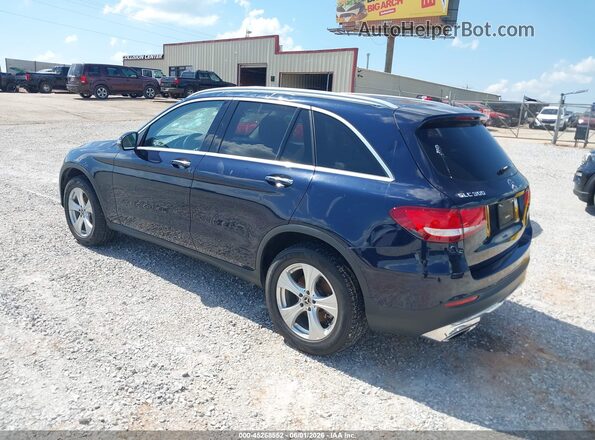 WDC0G4KB2JV053900 2018 MERCEDES-BENZ GLC 300 Dark Blue Trasero izquierdo