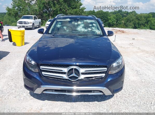 WDC0G4KB2JV053900 2018 MERCEDES-BENZ GLC 300 Dark Blue Vista del cuadro de instrumentos