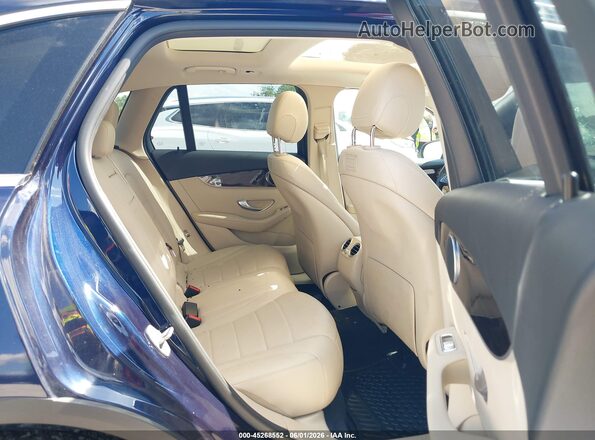 WDC0G4KB2JV053900 2018 MERCEDES-BENZ GLC 300 Dark Blue Vista de la etiqueta del VIN