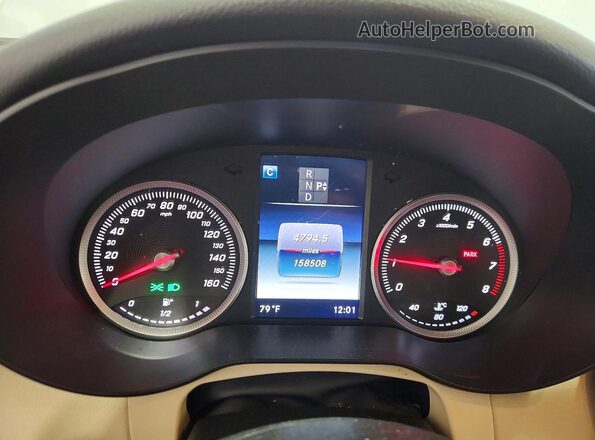 WDC0G4KB3GF076900 2016 MERCEDES-BENZ GLC-CLASS White Widok zestawu wskaźników