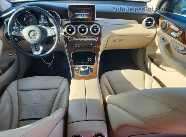 WDC0G4KB3JV089949 2018 MERCEDES-BENZ GLC-CLASS Black Widok deski rozdzielczej