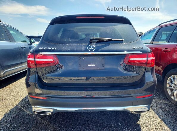 WDC0G4KB3JV089949 2018 MERCEDES-BENZ GLC-CLASS Black Widok z tyłu