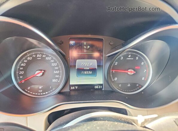 WDC0G4KB3JV089949 2018 MERCEDES-BENZ GLC-CLASS Black Widok zestawu wskaźników