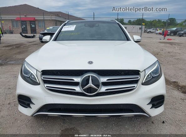 WDC0G4KB3JV114297 2018 MERCEDES-BENZ GLC 300 White Instrument cluster view