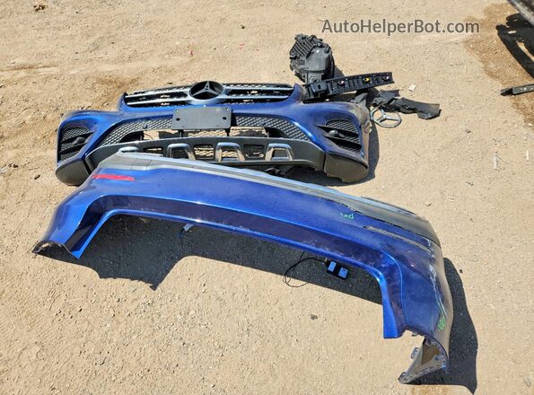 WDC0G4KB4HF118489 2017 MERCEDES-BENZ GLC-CLASS Blue Engine compartment view