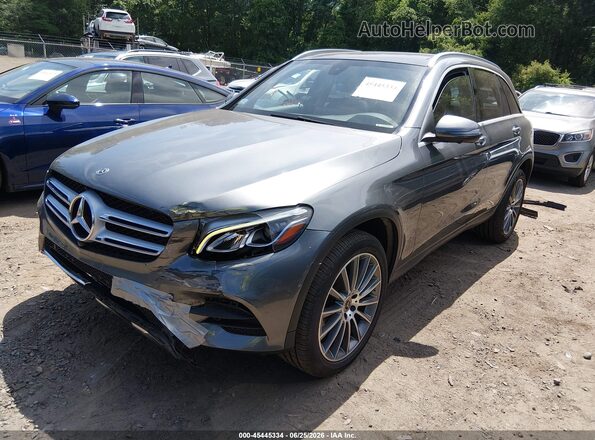 WDC0G4KB4JV067359 2018 MERCEDES-BENZ GLC 300 Gray წინა მარცხენა ხედი სამი მეოთხედიდან