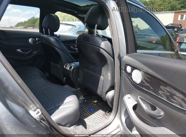 WDC0G4KB4JV067359 2018 MERCEDES-BENZ GLC 300 Gray VIN კოდის სტიკერის ხედი