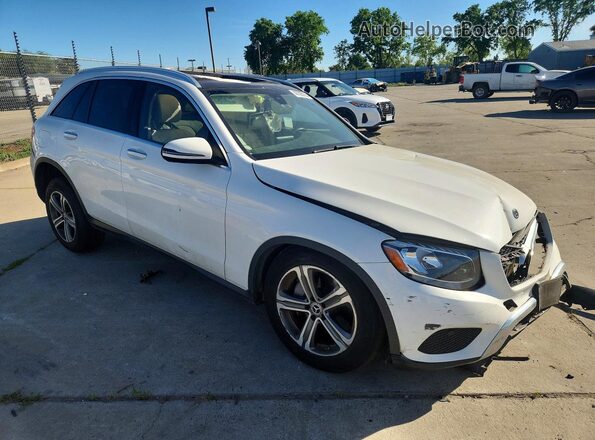 WDC0G4KB4JV067362 2018 MERCEDES-BENZ GLC-CLASS White Przód prawy
