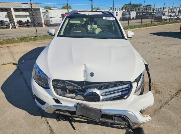 WDC0G4KB4JV067362 2018 MERCEDES-BENZ GLC-CLASS White Widok z przodu