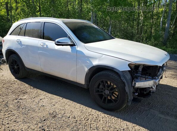 WDC0G4KB4JV093220 2018 MERCEDES-BENZ GLC-CLASS White Przód prawy