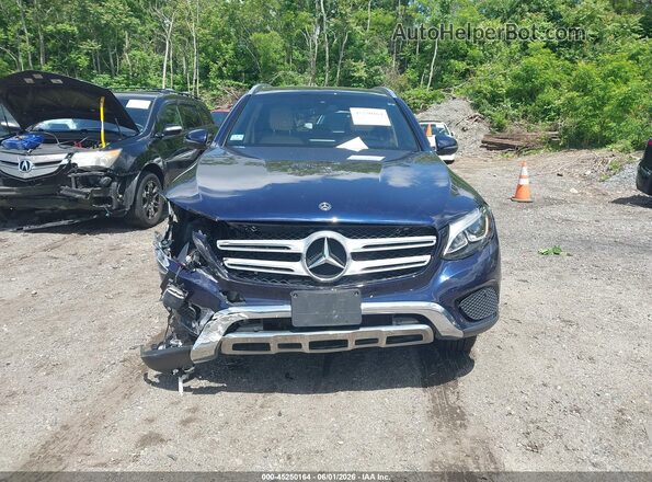 WDC0G4KB4JV113059 2018 MERCEDES-BENZ GLC 300 Blue ხელსაწყოთა პანელის ხედი