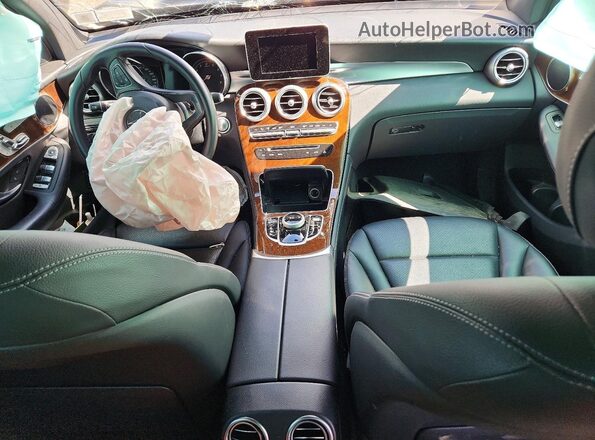 WDC0G4KB4JV113224 2018 MERCEDES-BENZ GLC-CLASS Black Вид панелі приладів