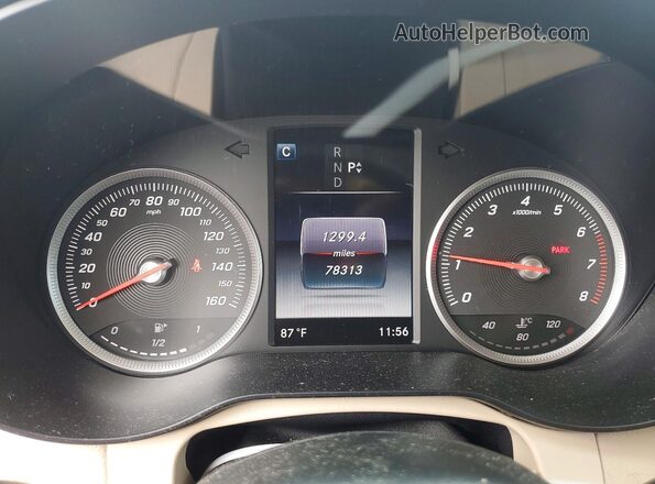 WDC0G4KB5GF054199 2016 MERCEDES-BENZ GLC-CLASS Black Instrument cluster view
