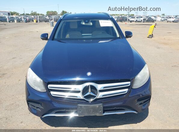 WDC0G4KB5GF065218 2016 MERCEDES-BENZ GLC 300 Blue Vista del cuadro de instrumentos