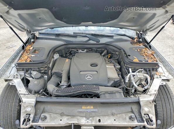 WDC0G4KB5JV020373 2018 MERCEDES-BENZ GLC-CLASS Silver Շարժիչի բաժամունքի տեսք