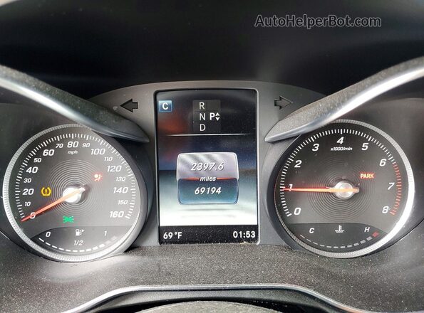 WDC0G4KB5JV020373 2018 MERCEDES-BENZ GLC-CLASS Silver Սարքավորումների վահանակի տեսք