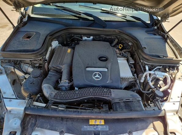 WDC0G4KB5KV127893 2019 MERCEDES-BENZ GLC-CLASS Silver Engine compartment view