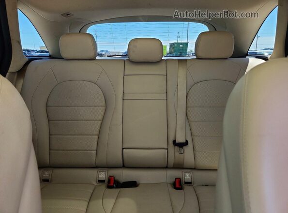 WDC0G4KB5KV127893 2019 MERCEDES-BENZ GLC-CLASS Silver Rear seats view