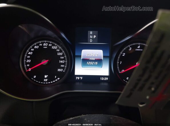 WDC0G4KB5KV189522 2019 MERCEDES-BENZ GLC 300 Blue Widok tylnych siedzeń