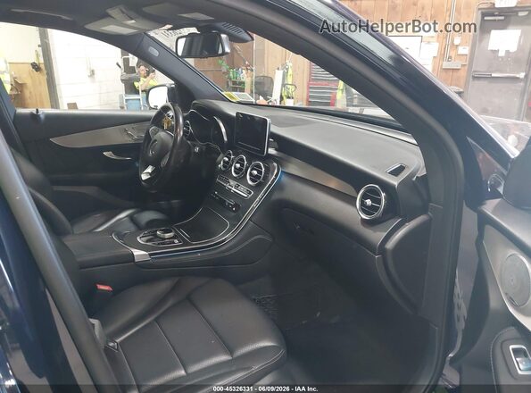 WDC0G4KB5KV189522 2019 MERCEDES-BENZ GLC 300 Blue Widok wnętrza z przodu
