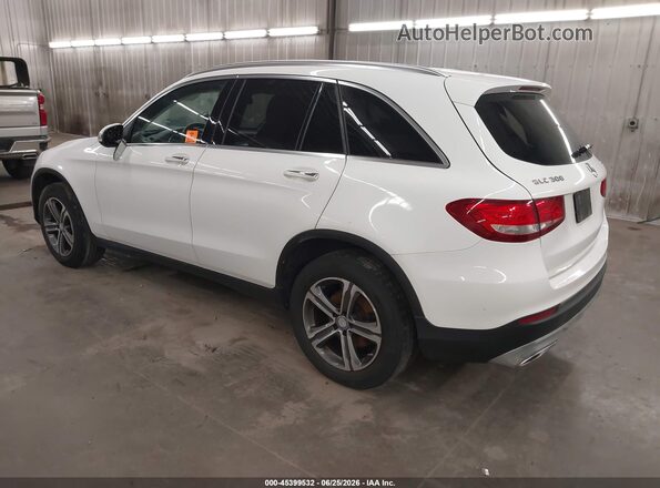 WDC0G4KB6GF109548 2016 MERCEDES-BENZ GLC 300 White Trasero izquierdo
