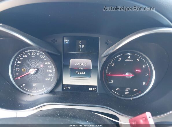 WDC0G4KB6HF116016 2017 MERCEDES-BENZ GLC 300 Белый Вид задних сидений