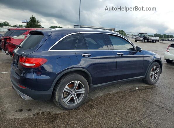 WDC0G4KB6HF148559 2017 MERCEDES-BENZ GLC-CLASS Синий Задняя правая четверть