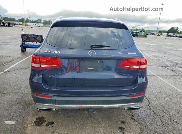 WDC0G4KB6HF148559 2017 MERCEDES-BENZ GLC-CLASS Синий Вид сзади