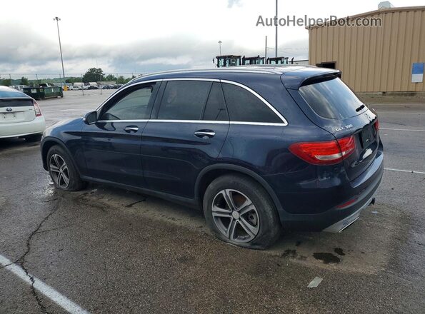 WDC0G4KB6HF148559 2017 MERCEDES-BENZ GLC-CLASS Синий Задняя левая четверть