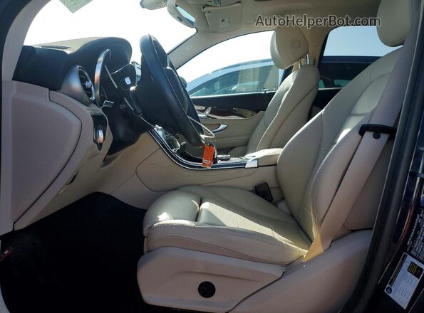 WDC0G4KB6HF254669 2017 MERCEDES-BENZ GLC-CLASS Синий Вид салона спереди