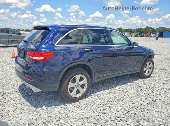 WDC0G4KB6HF254669 2017 MERCEDES-BENZ GLC-CLASS Синий Задняя правая четверть