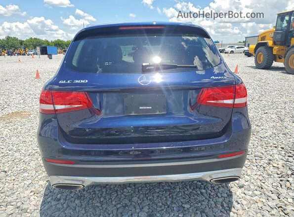 WDC0G4KB6HF254669 2017 MERCEDES-BENZ GLC-CLASS Синий Вид сзади
