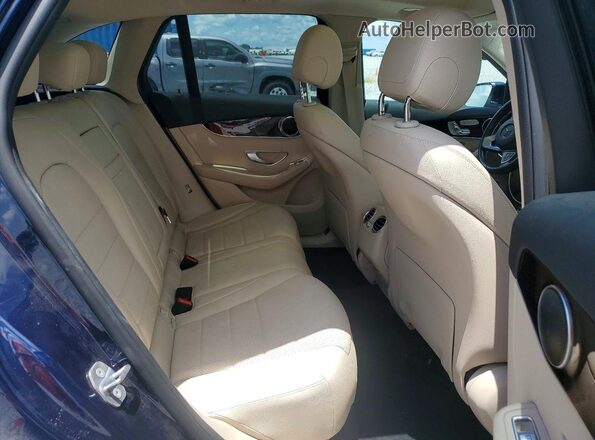 WDC0G4KB6HF254669 2017 MERCEDES-BENZ GLC-CLASS Синий Вид задних сидений
