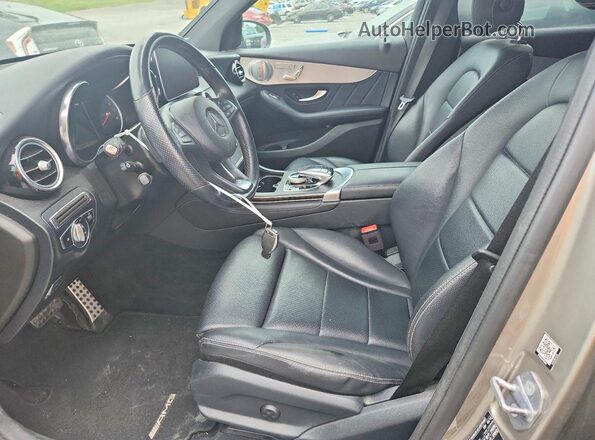 WDC0G4KB6KV125828 2019 MERCEDES-BENZ GLC-CLASS Gray Вид салону спереду
