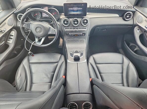 WDC0G4KB6KV125828 2019 MERCEDES-BENZ GLC-CLASS Gray Вид панелі приладів