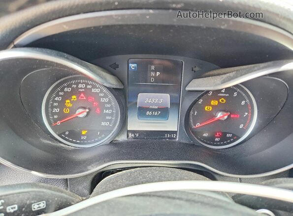 WDC0G4KB7GF044242 2016 MERCEDES-BENZ GLC-CLASS Белый Вид щитка приборов