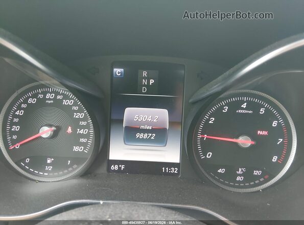 WDC0G4KB7HF134735 2017 MERCEDES-BENZ GLC 300 White Հետևի նստատեղերի տեսք