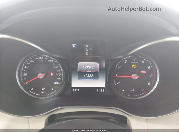 WDC0G4KB7KF598650 2019 MERCEDES-BENZ GLC 300 Silver Հետևի նստատեղերի տեսք