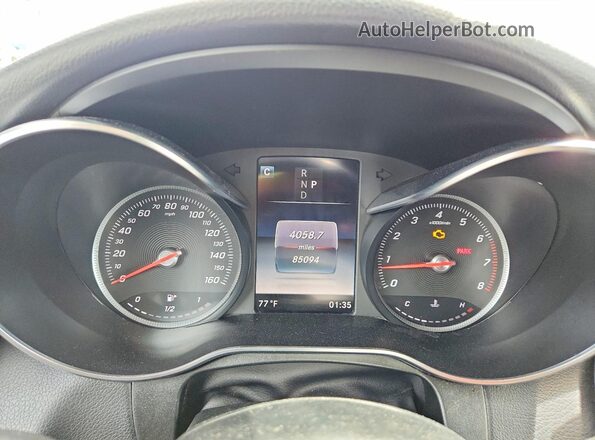 WDC0G4KB7KF633073 2019 MERCEDES-BENZ GLC-CLASS Black ხელსაწყოთა პანელის ხედი